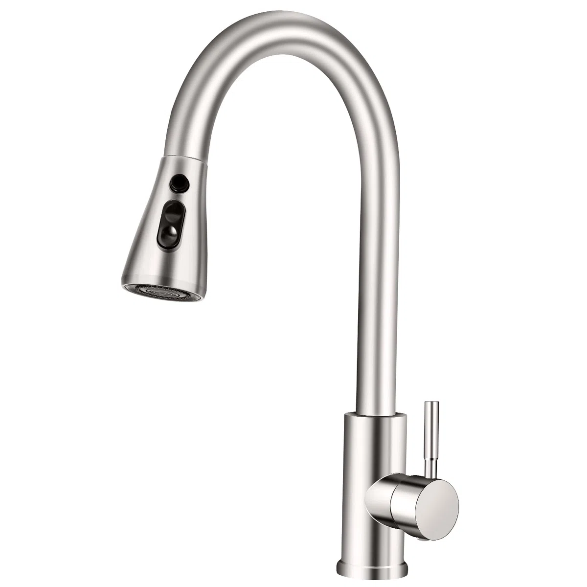 Rubinetto Lavello Cucina con 3 Modalità, Miscelatore Cucina con Doccetta Estraibile da 50 cm, Bocca Girevole a 360°, SUS 304 Rubinetto Cucina, Rubinetti Cucina con attacco G3/8''